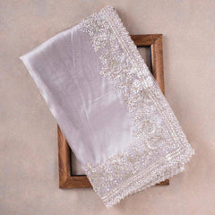 WEDDING SPECIAL NEW SEQUINS EMBROIDERY WORK SAREE With Designer Blouse