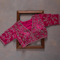 Pink Colour Rangoli Silk Sequence Embroidery Work Wedding deasin Saree  With Designer Fancy Readymade Blouse.