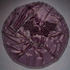 520-A-Wine Colour Rangoli Silk Embroidery Work Saree With Designer Fancy Readymade Blouse.